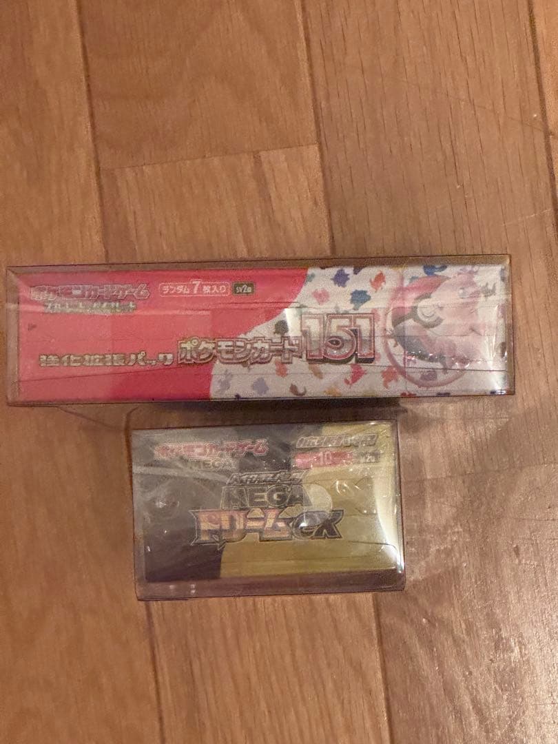 ポケモンカード151 MEGAドリームEX【未開封】シュリンク付き