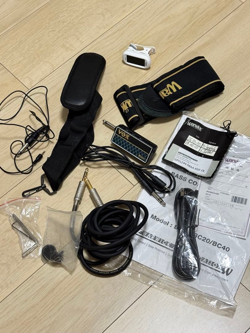 Warwickエレキベース アンプ セット