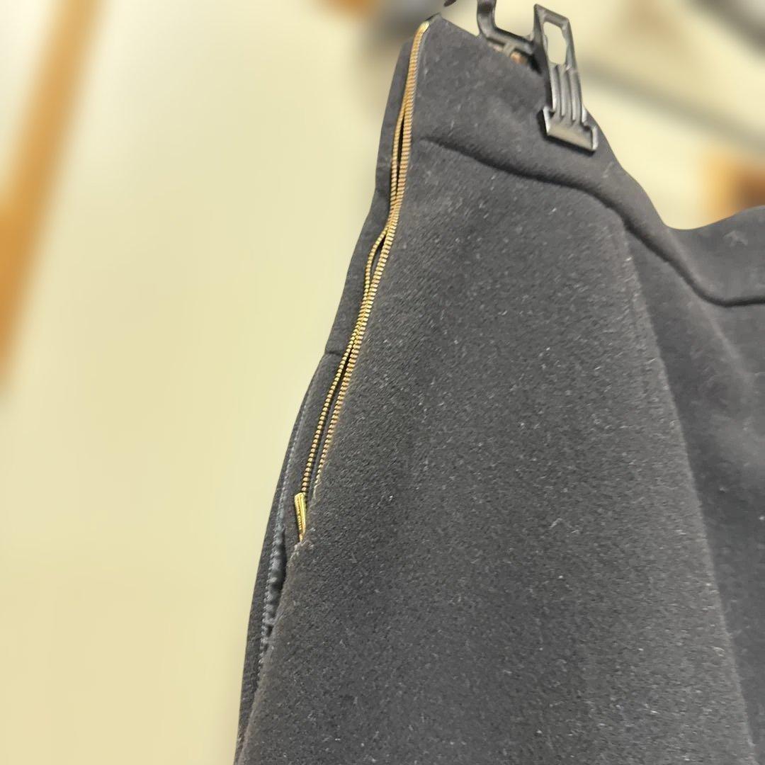 miu miu 黒 フレアスカート 40