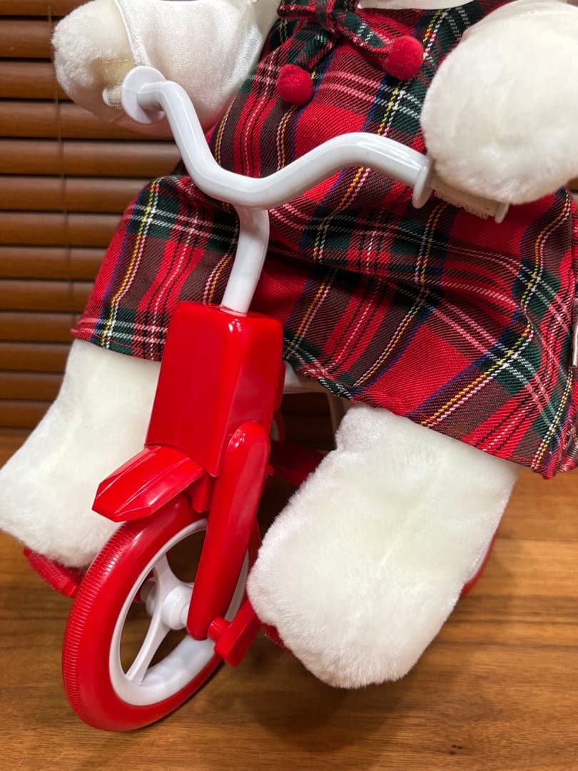 新品☆廃業した玩具店に飾ってあった ☆ハローキティメロディさんりんしゃ◎動作OK