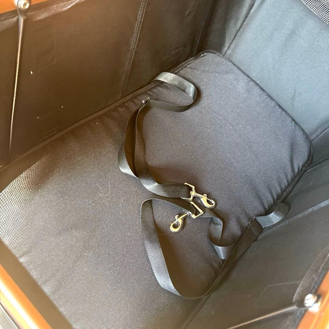 PETTENA 分離型 ペットカート 広い空間 自立可能 ワンタッチ折畳 軽量