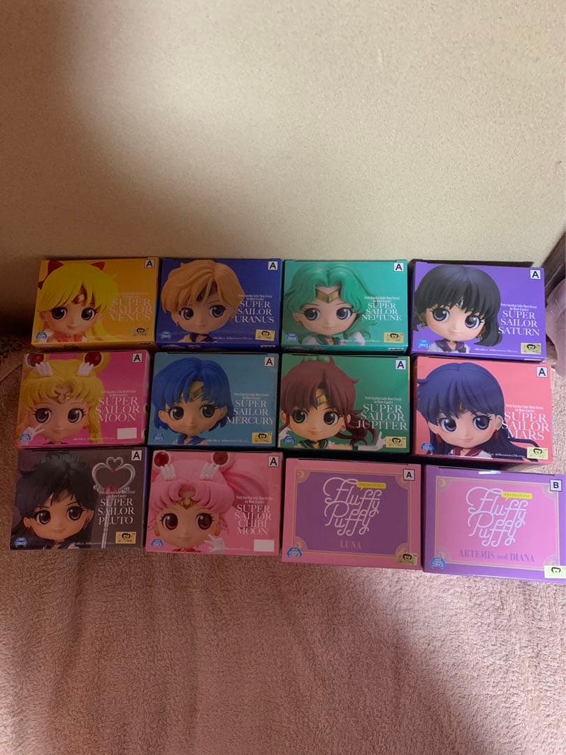 セーラームーン Qposket 12個セット