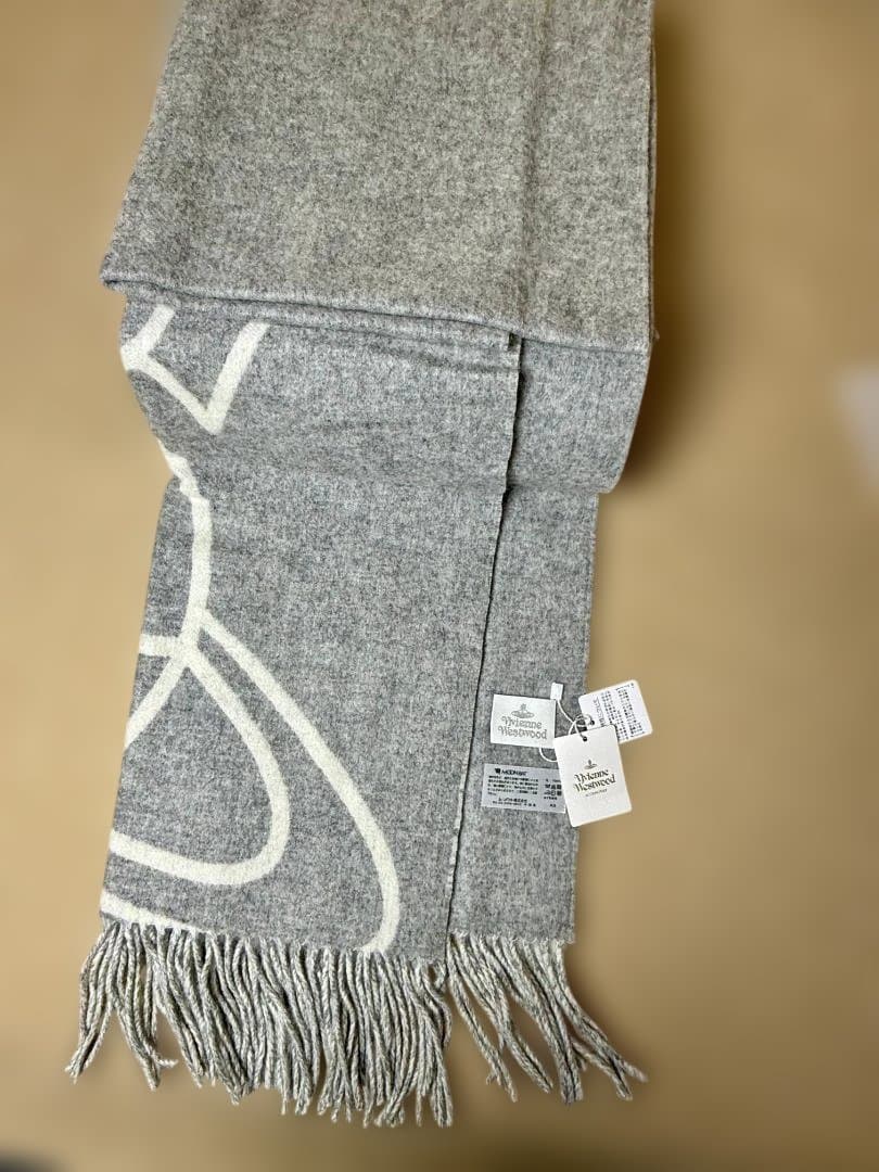 Vivienne Westwood グレー マフラー