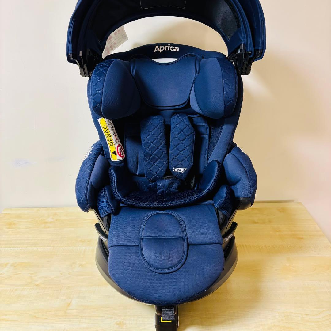 Aprica アップリカ フラディア グロウ プレミアム ISOFIX ネイビー
