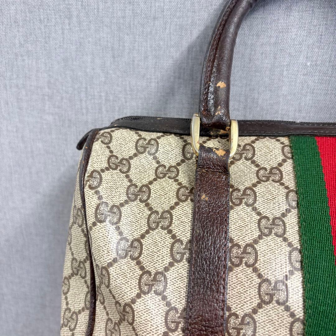 とく GUCCI オールドグッチ ハンドバッグ ミニボストンバッグ