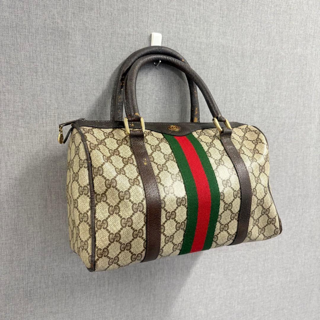 とく GUCCI オールドグッチ ハンドバッグ ミニボストンバッグ