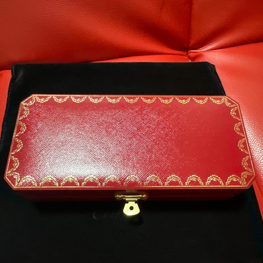 Cartier ボールペン メタル製 彫刻模様　新品未使用品、アンティーク