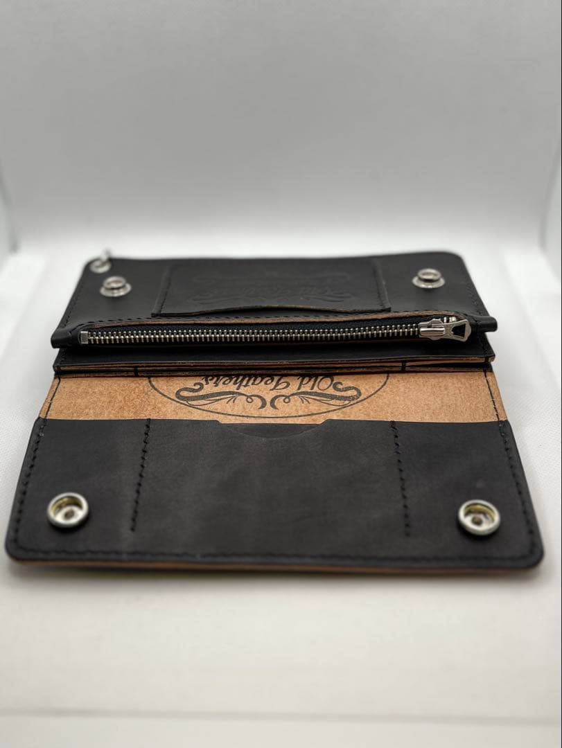 トラッカーウォレット TW-05 ニッケル スタッズカスタム