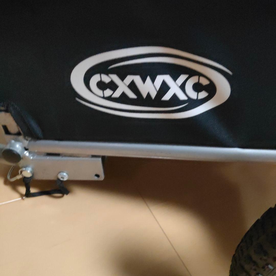 CXWXCサイクルトレーラー サスペンション付き 折りたたみ可能