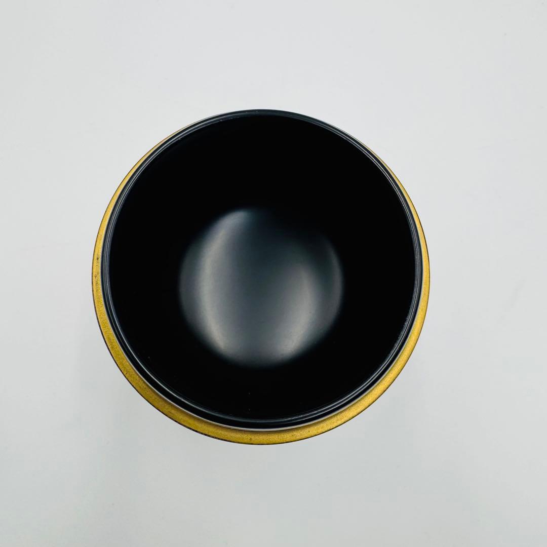 【中村湖彩造　夜桜蒔絵　提灯型茶器　棗　茶道具　共箱】骨董　アンティーク