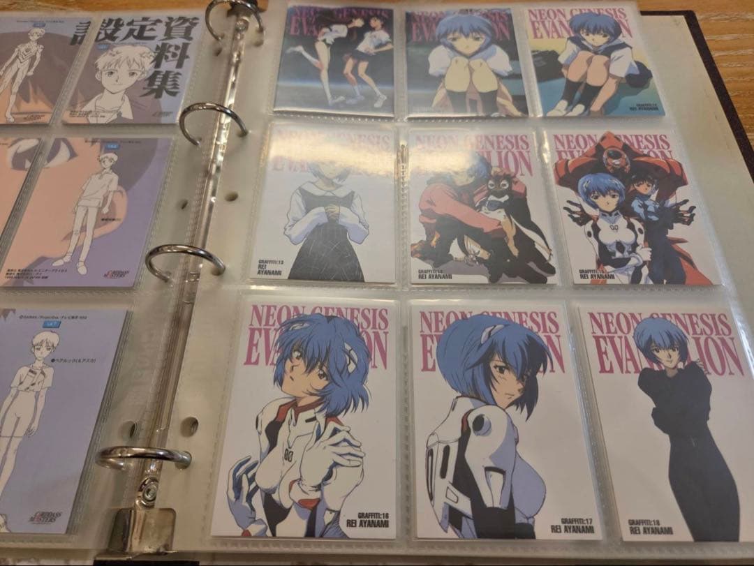 エヴァンゲリオンカードダスマスターズ１集初版コンプリート品１７２枚