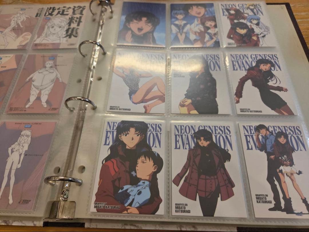 エヴァンゲリオンカードダスマスターズ１集初版コンプリート品１７２枚