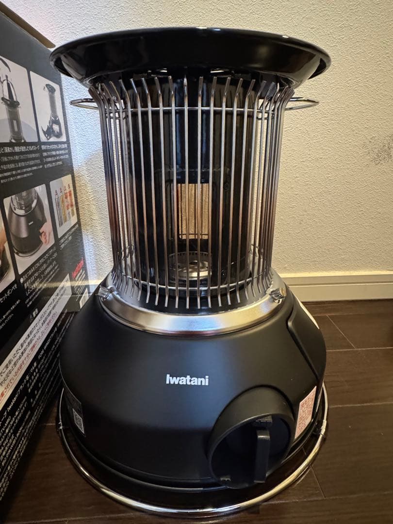 岩谷 カセットガスストーブ マル暖 CB-STV-MRD★試運転のみ