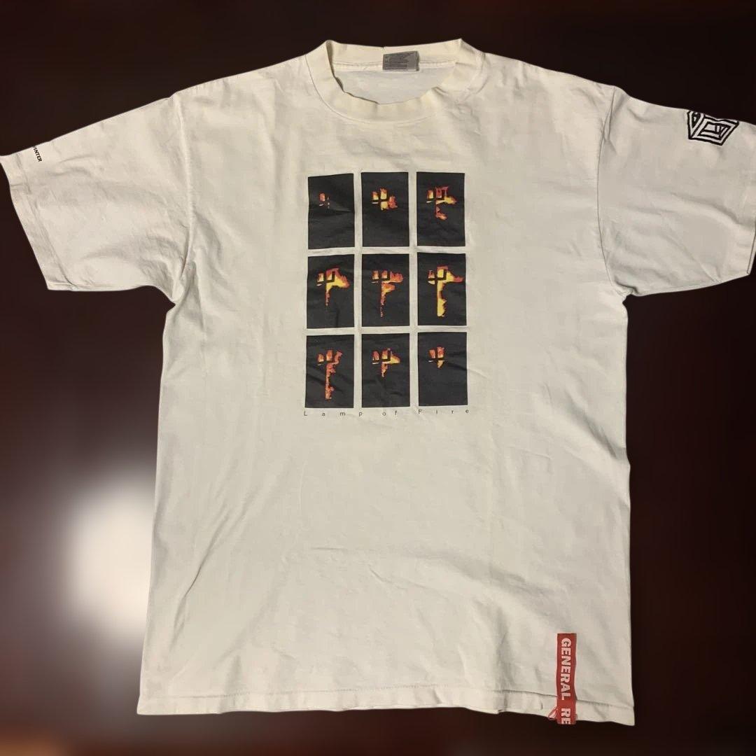 Ｌサイズ ジェネラルリサーチ Ｔシャツ 1996年 Lamp of Fire