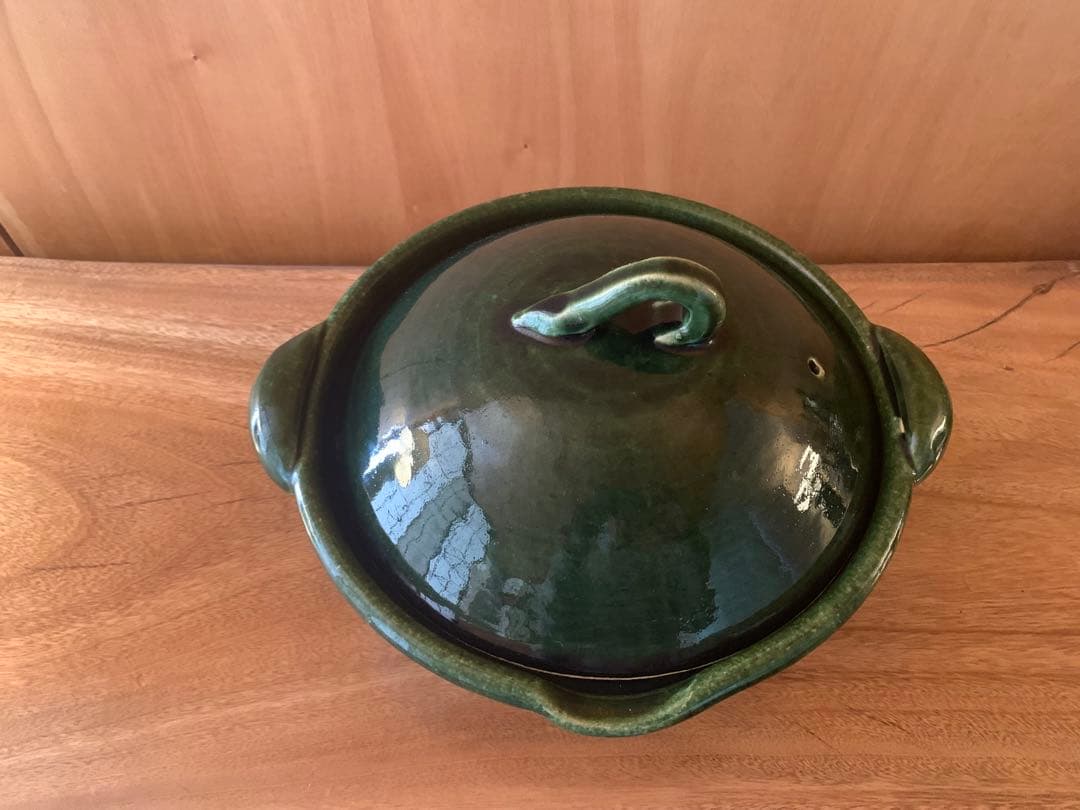 R*o様 【ステーキが焼ける土鍋】伊賀焼　土楽窯・土鍋　限定デザイン『ORIBE