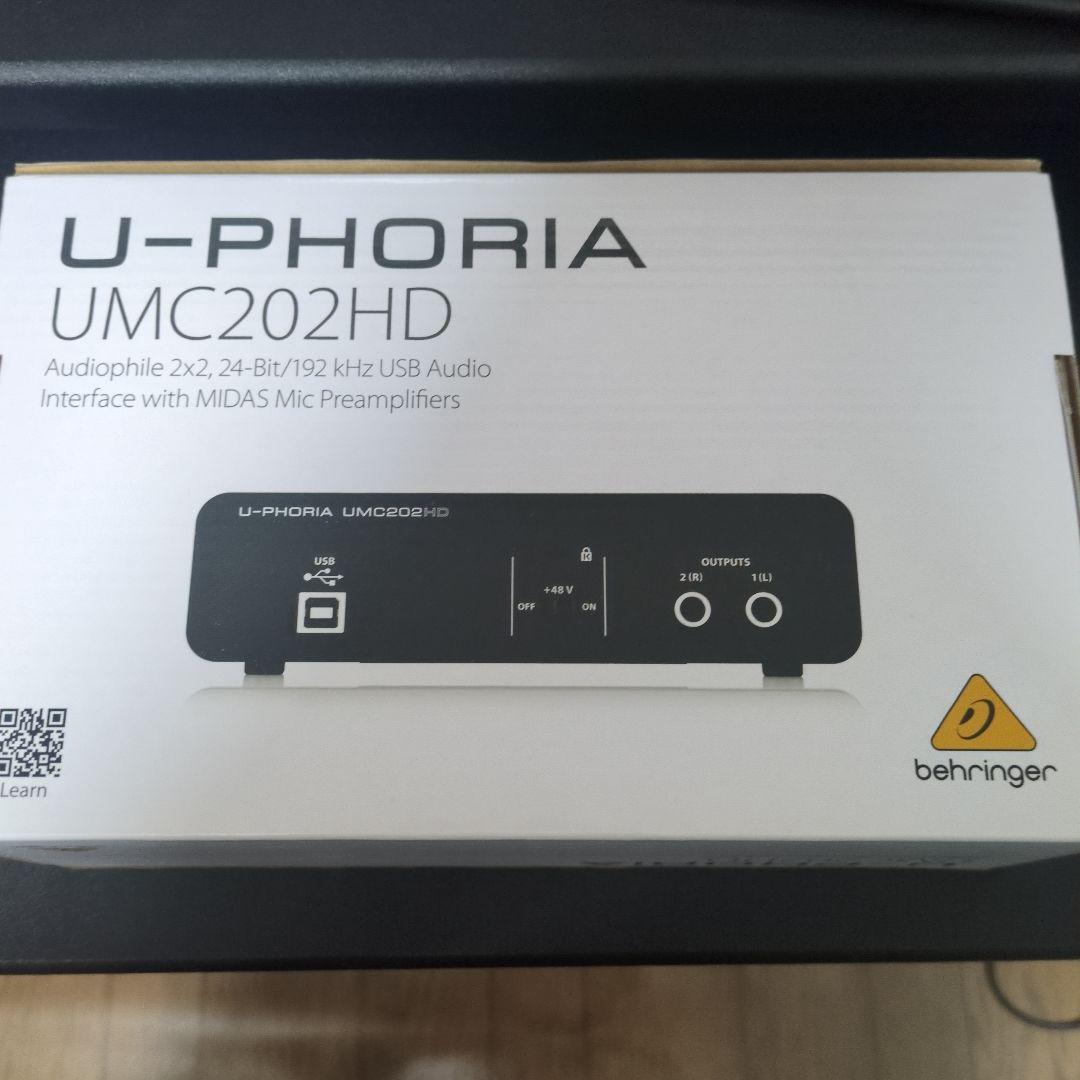 Behringer UMC202HD 新品未使用 オーディオインターフェース