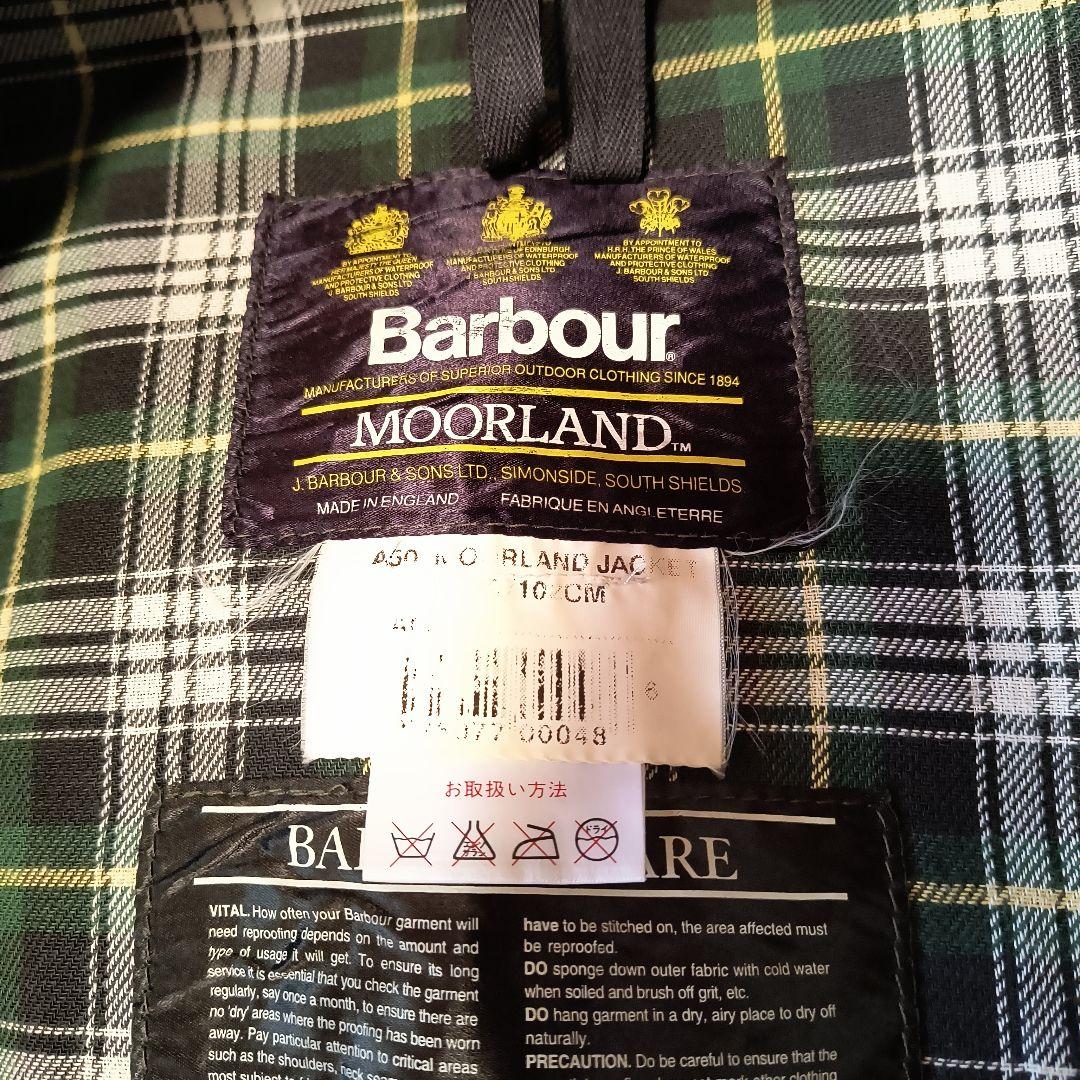 ユ*ウ様 希少Barbour MOORLAND バブアー ムーアランド 40