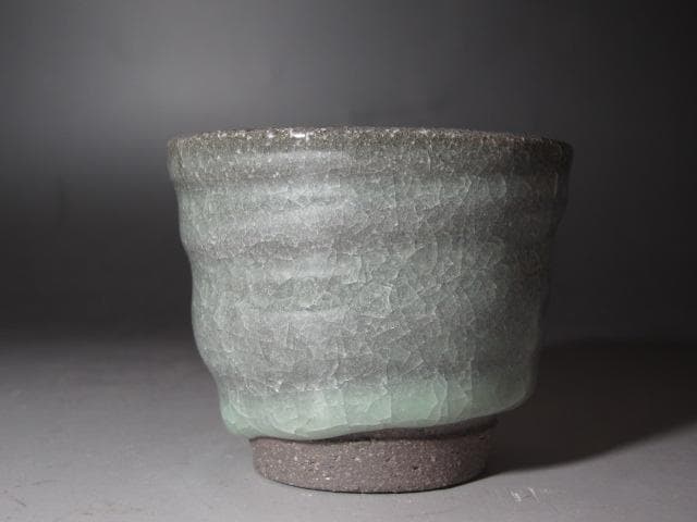★　清水卯一　青磁盃　美しい品です★x363