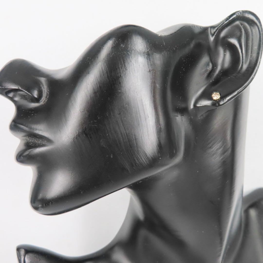 ま*き様 【本物保証】K18YG 天然ダイヤモンド ピアス｜計0.36ct 各0