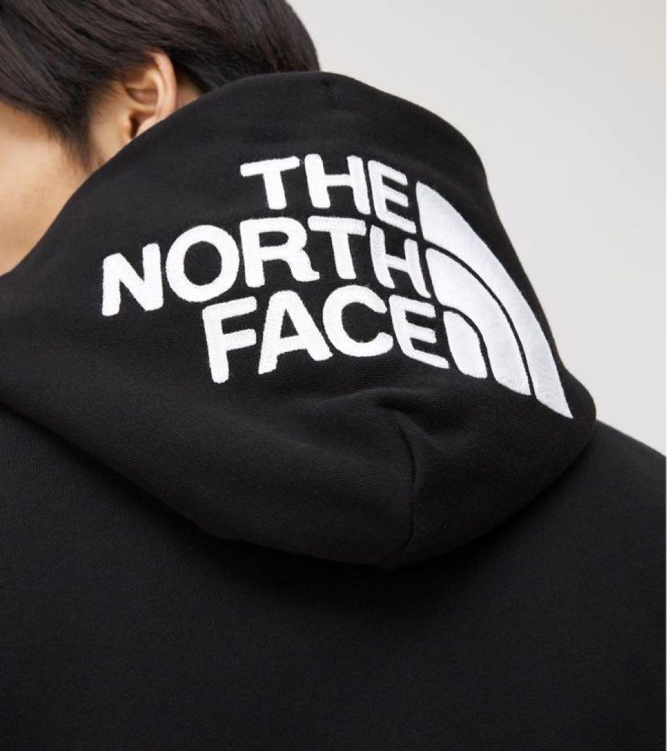 【 XL 】ブラック ★ノースフェイス★リアビューフルジップ フーディー