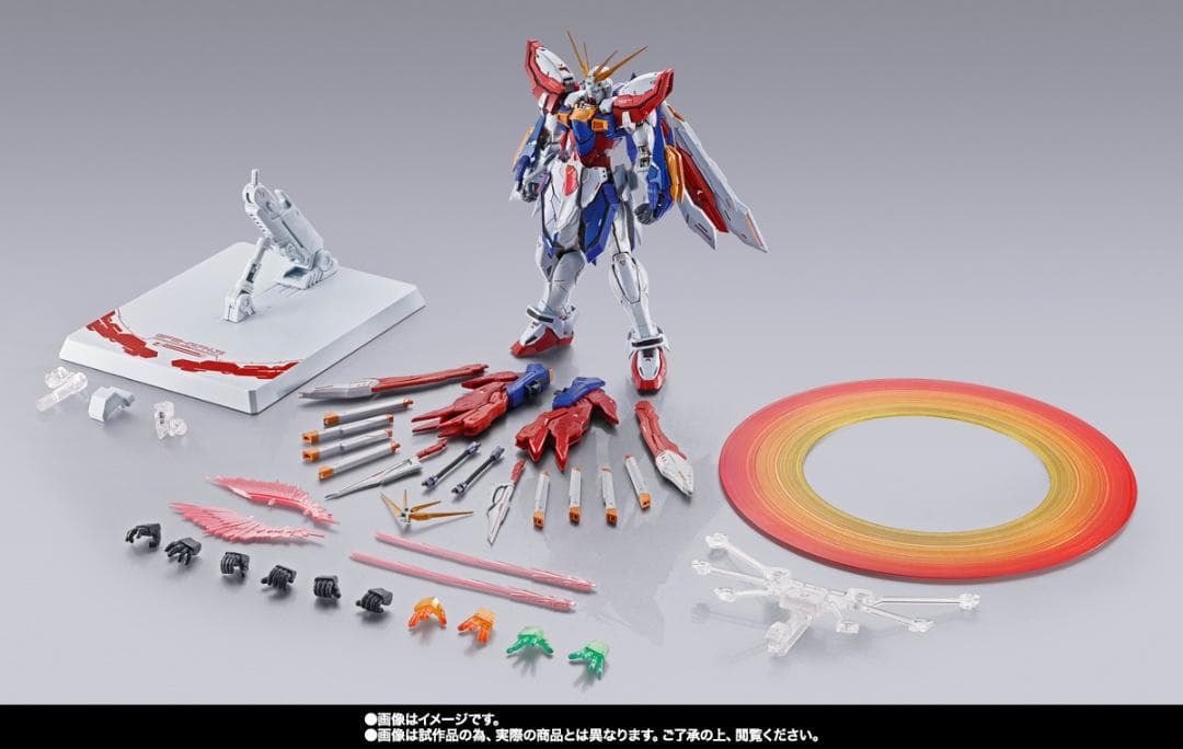 メタルビルド　L BUILD ゴッドガンダム　1次　交換部品付　未開封