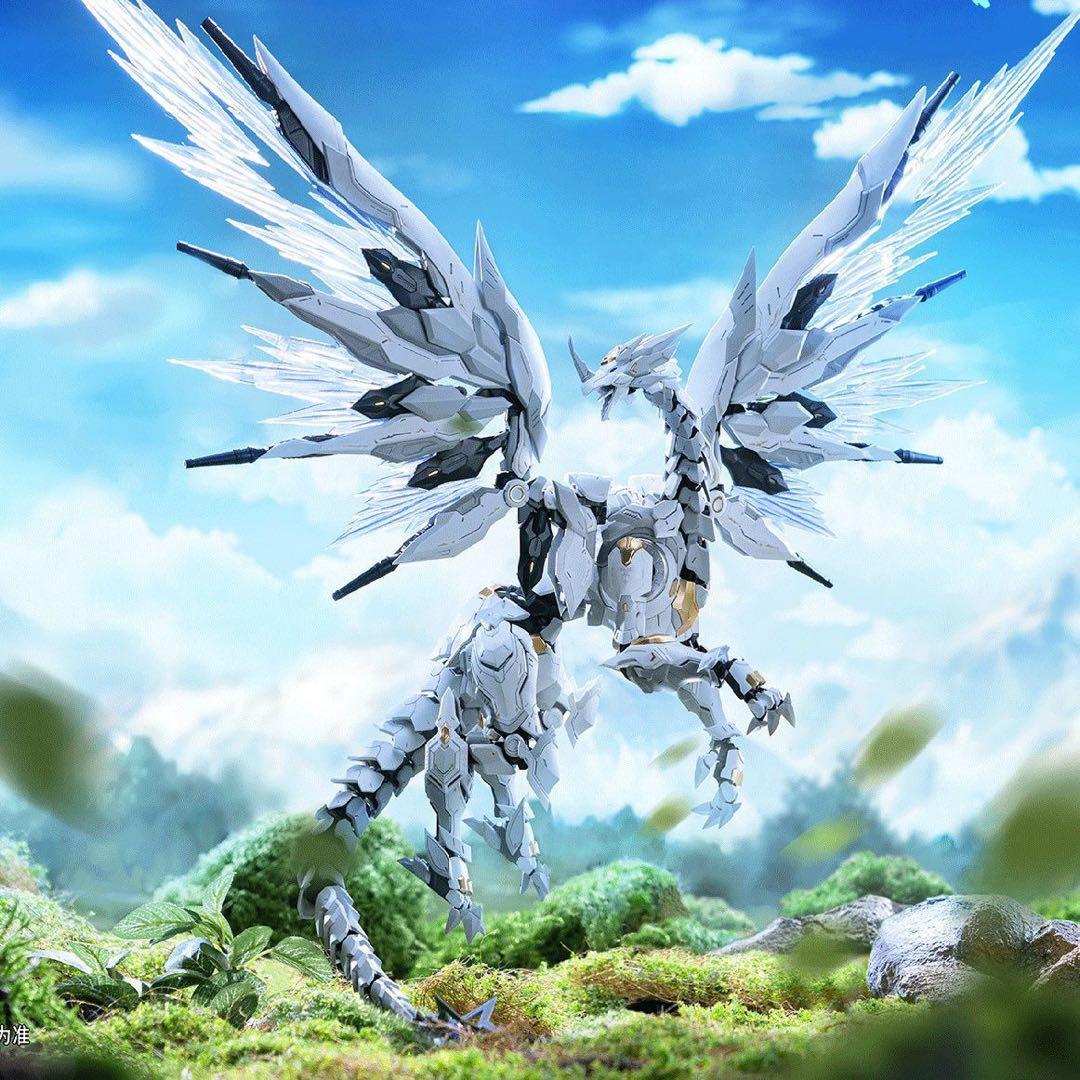 塑霊模型1/12 『白昼流星』 魔龍 白昼·ドーン​＆流星·ミデル組み立てキット