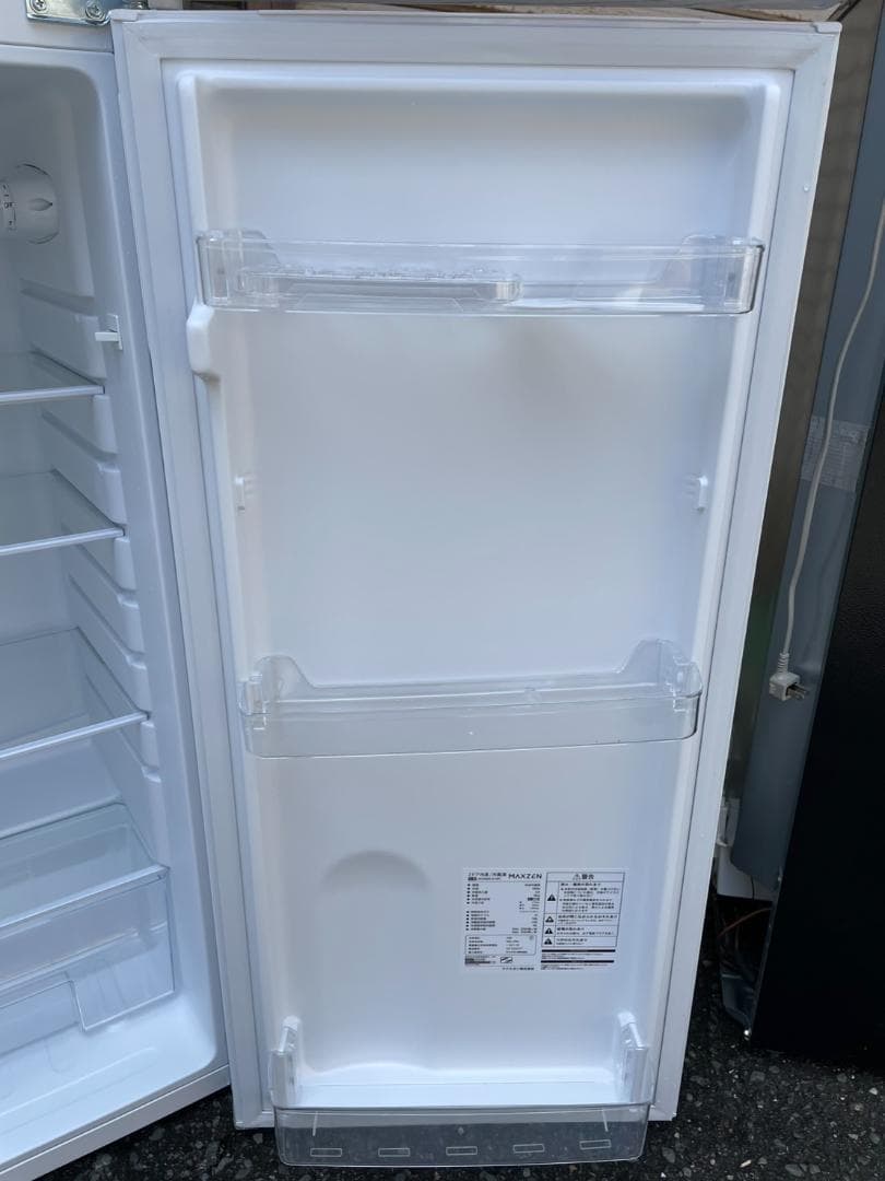 大阪京都限定 ほぼ新品 2024年製 マクスゼン 冷蔵庫 JR168ML01WH