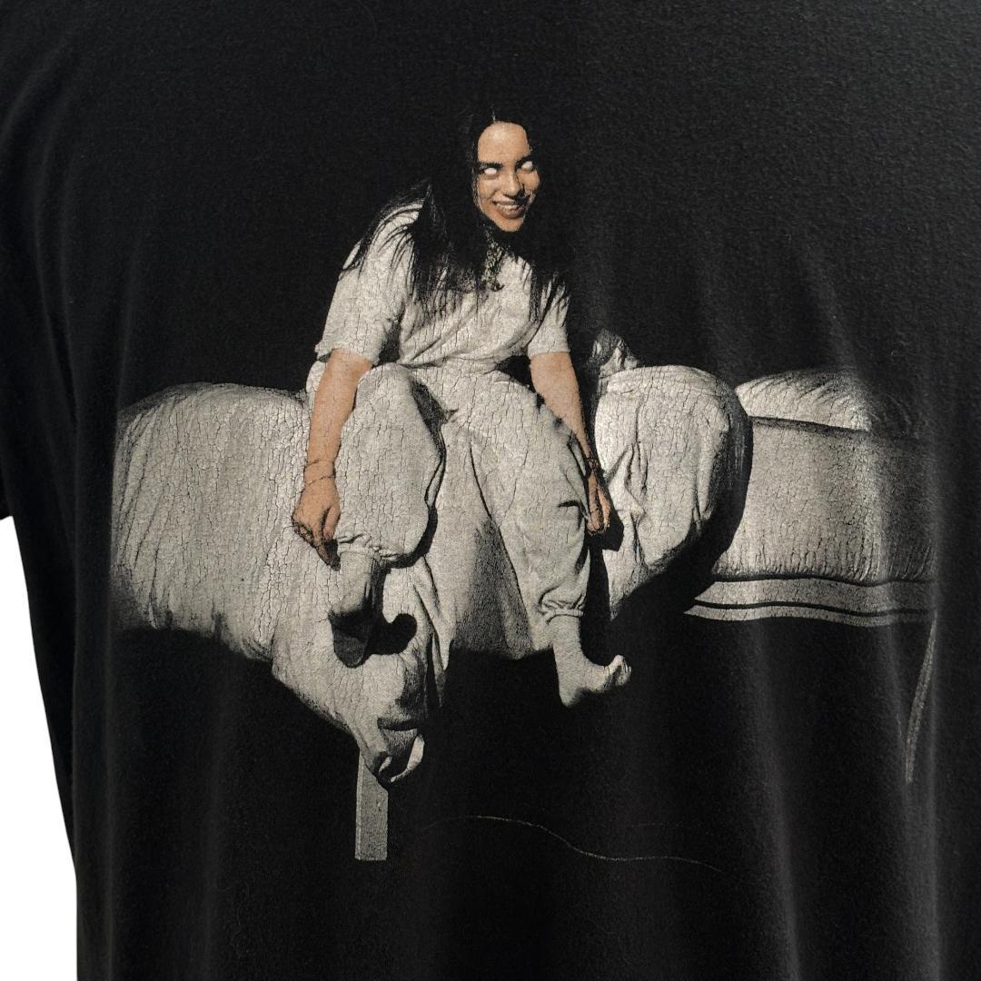 Billie Eilish ビリーアイリッシュ 黒 Tシャツ・カットソー L