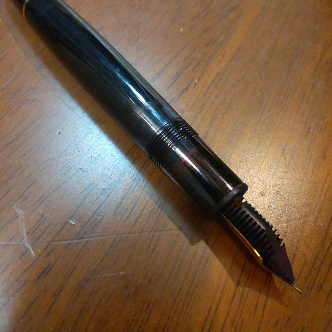 70年代 モンブラン MONTBLANC 万年筆 ボールペン 吸入式 18K 金