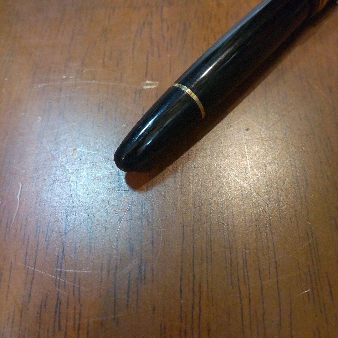 70年代 モンブラン MONTBLANC 万年筆 ボールペン 吸入式 18K 金