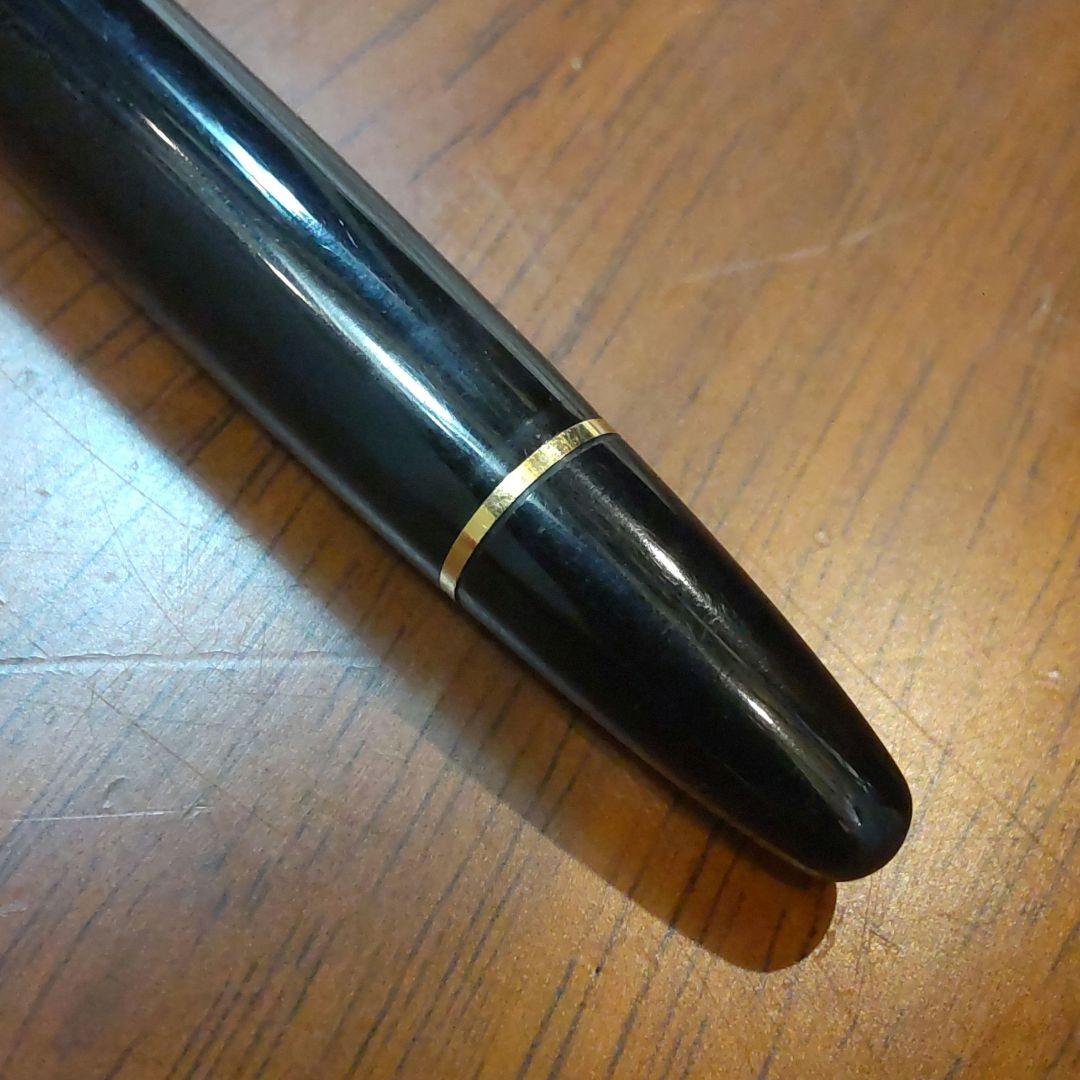 70年代 モンブラン MONTBLANC 万年筆 ボールペン 吸入式 18K 金