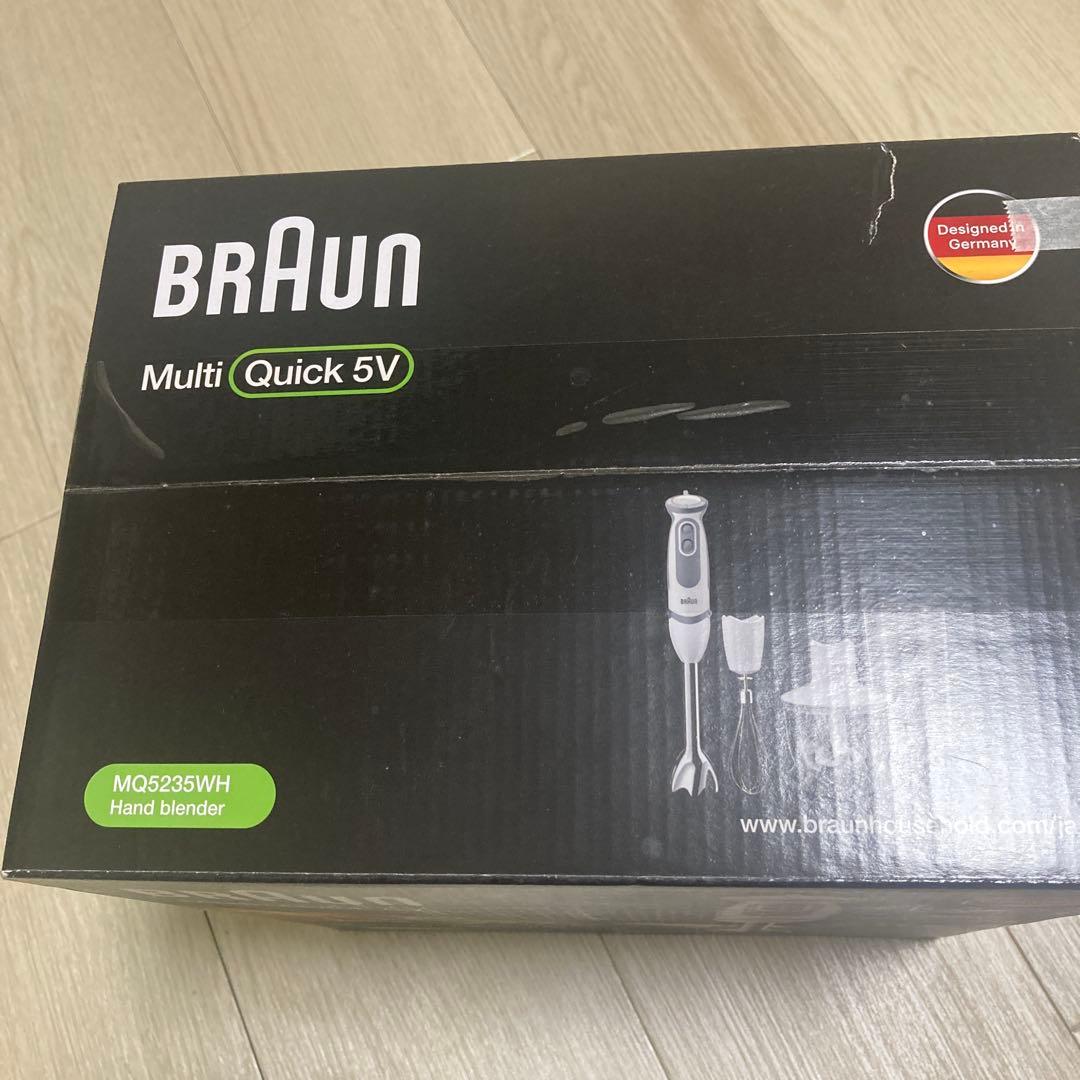 新品未開封　ブラウン　ハンドブレンダー Quick5V　MQ5235WH