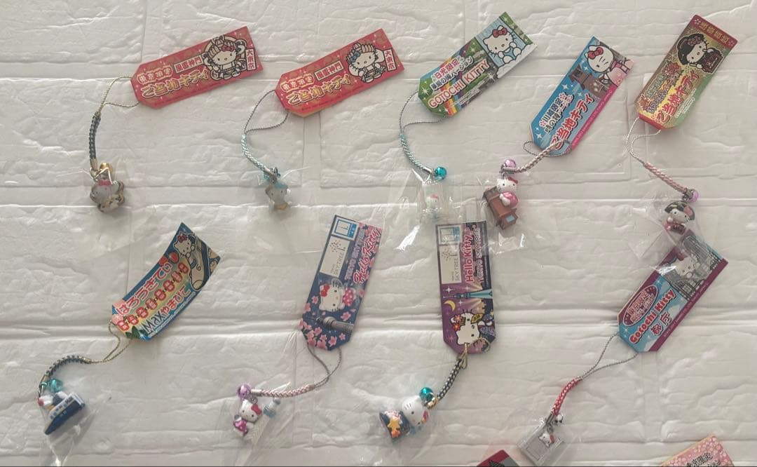 最終値下げハローキティご当地キティストラップ17個セットバラ売り不可東京限定