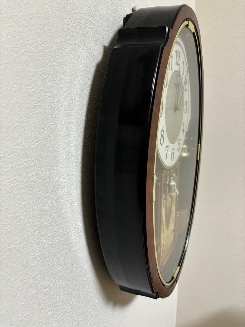 RHYTHM SmallWorld リズム からくり 時計 4MH749RH23