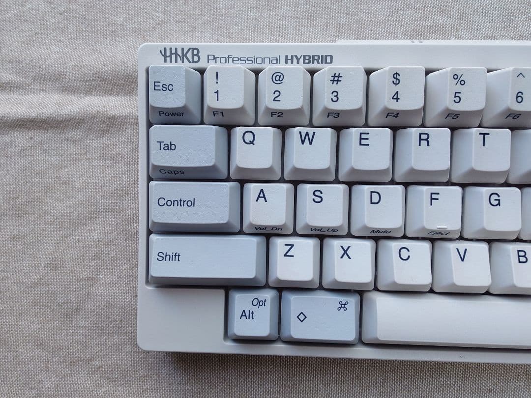 HHKB Professional HYBRID S 英語/白　 無刻印キー付き
