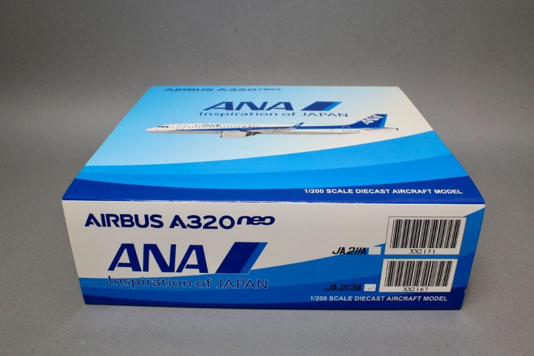 レア ANA A320neo JA213A JC Wings 1/200