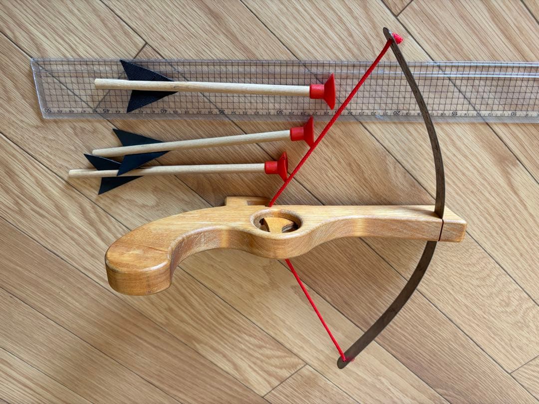 フランス製 本格 木製クロスボウ 大小セット
