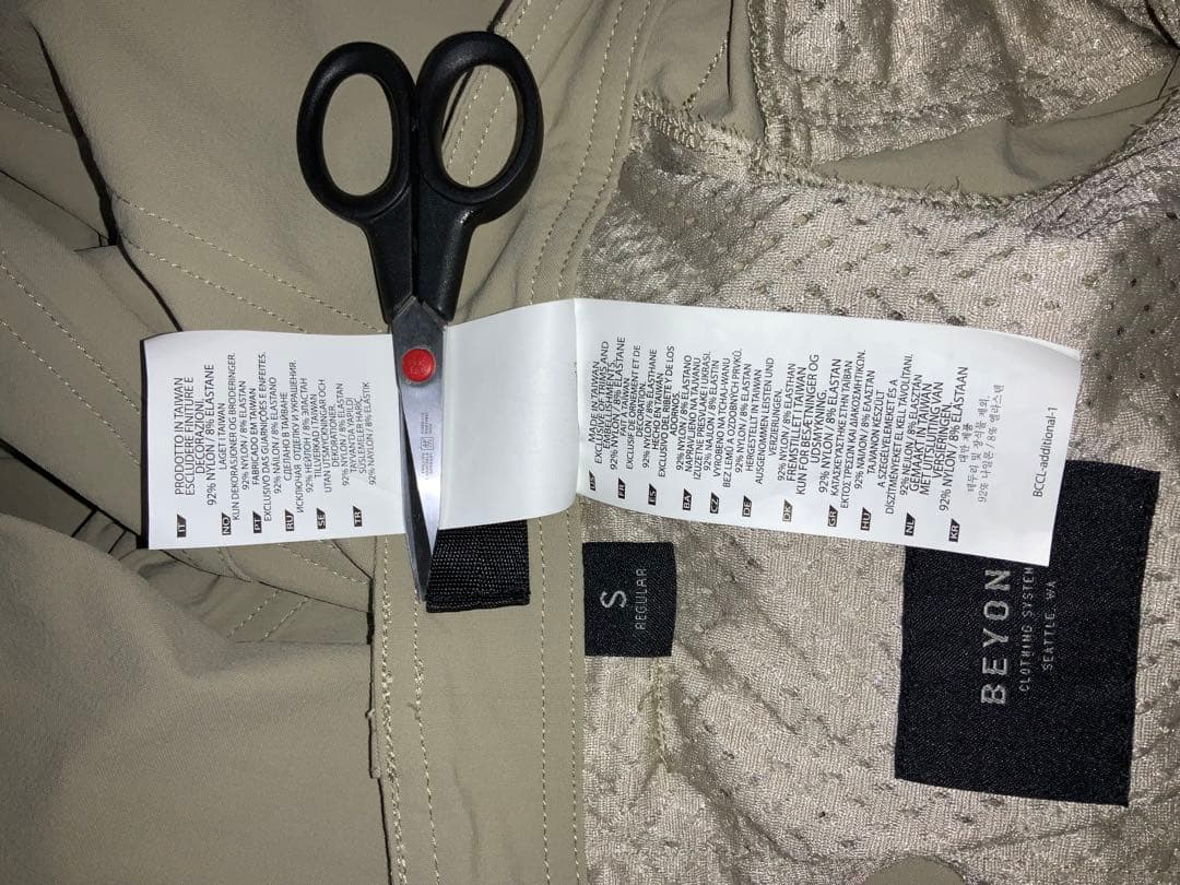 Beyond Clothing ソフトシェルカーゴパンツジッパーポケット付き