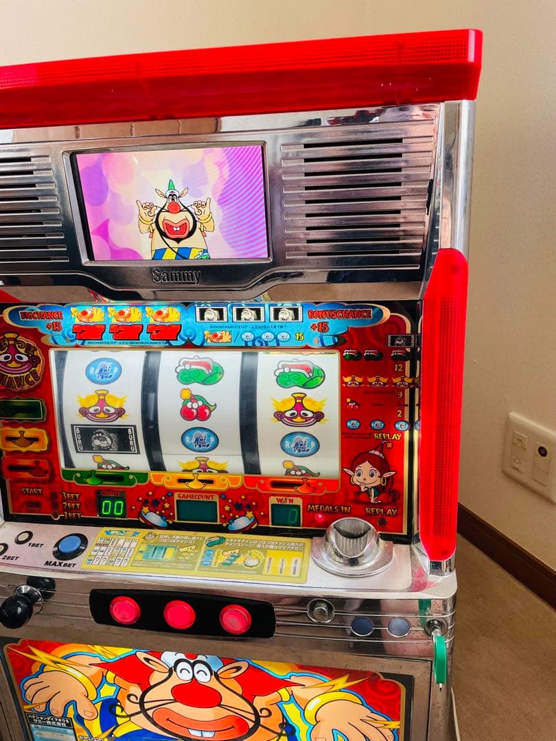 【希少】 パチスロ スロット 実機 ハクション大魔王 4号機