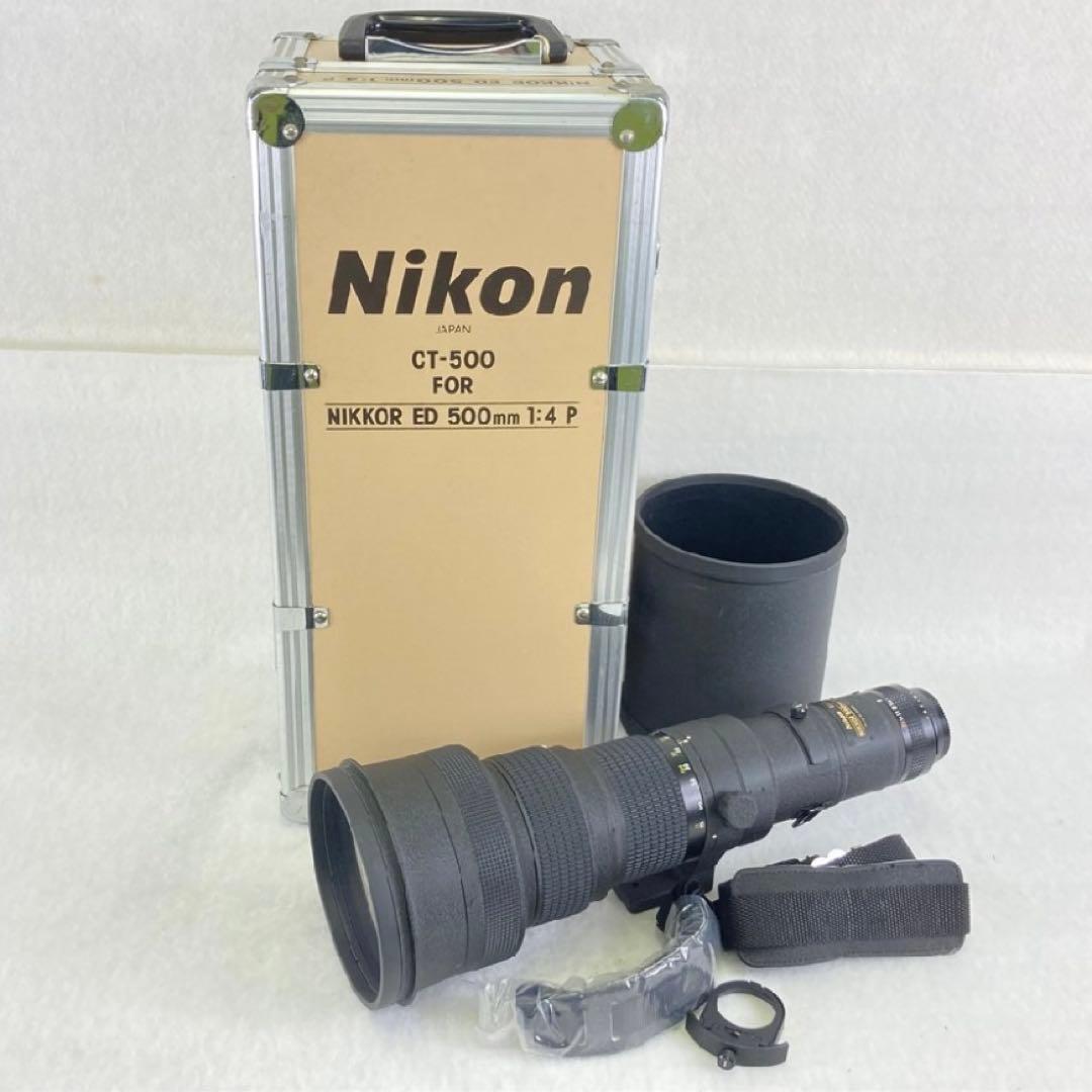 【外観美品】Nikon NIKKOR 500mm F4 P 超望遠　ジャンク