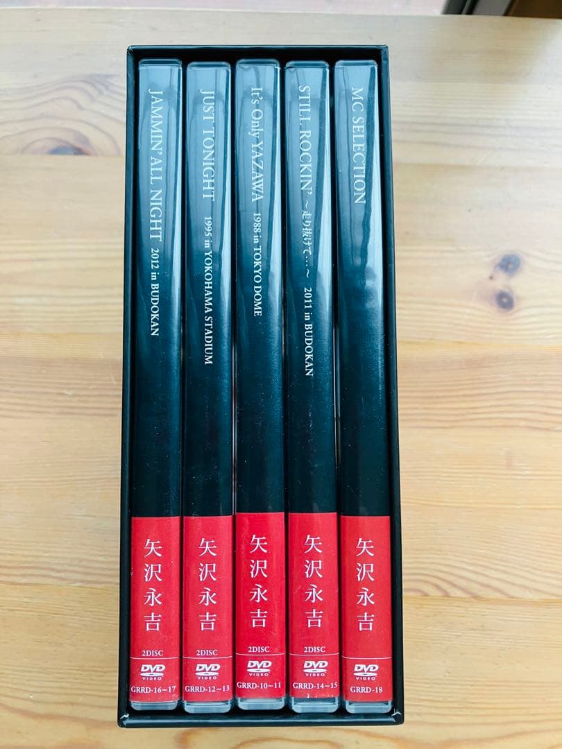 錬*ん様 矢沢永吉　TREASURE BOX DVD5枚組　ライブ