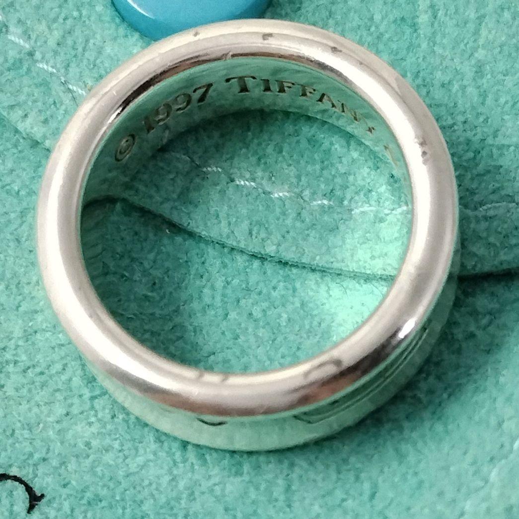 Tiffany＆Co. 1837 ナローリング 9号 シルバー925