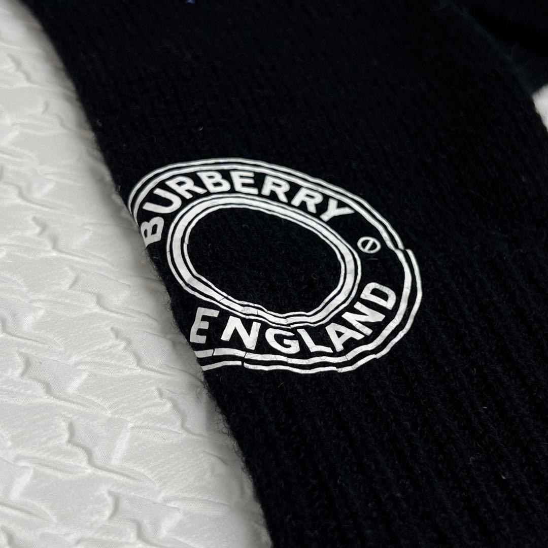 ✨極美品✨BURBERRYバーバリー　手袋　ウール　M/Lサイズ