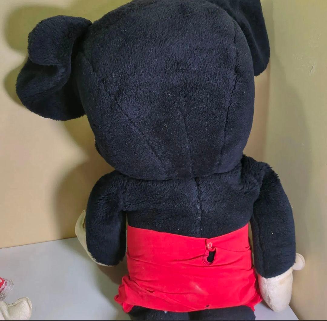 ミッキーマウス ミニーマウス ぬいぐるみ 約85cm 初期　アメリカ　昭和レトロ