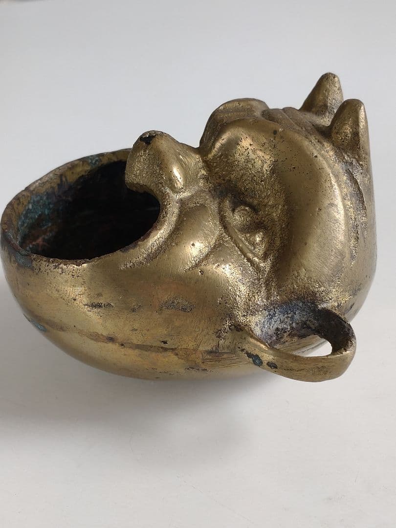 アンティーク オブジェ　デーモン デビル アッシュトレイ 希少品　コレクション