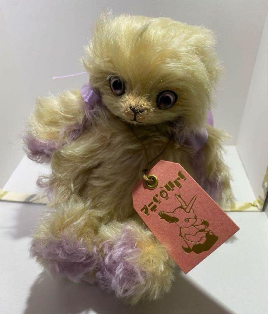 国内ハンドメイド作家様　テディベア　ロップイヤー垂れ耳うさぎさん　ぬいぐるみ