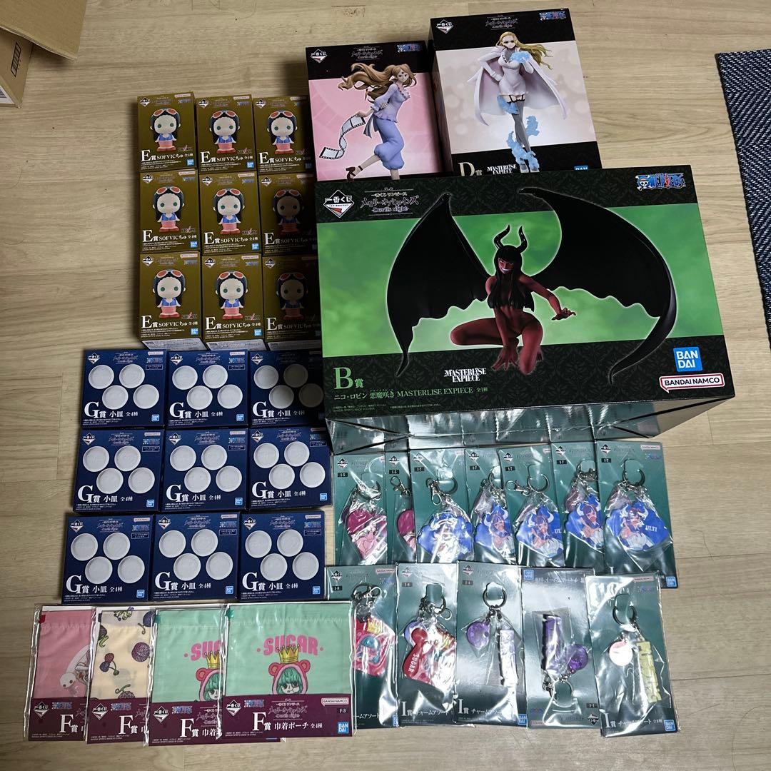 一番くじワンピース　新品未開封フィギュア＋下位賞大量セット
