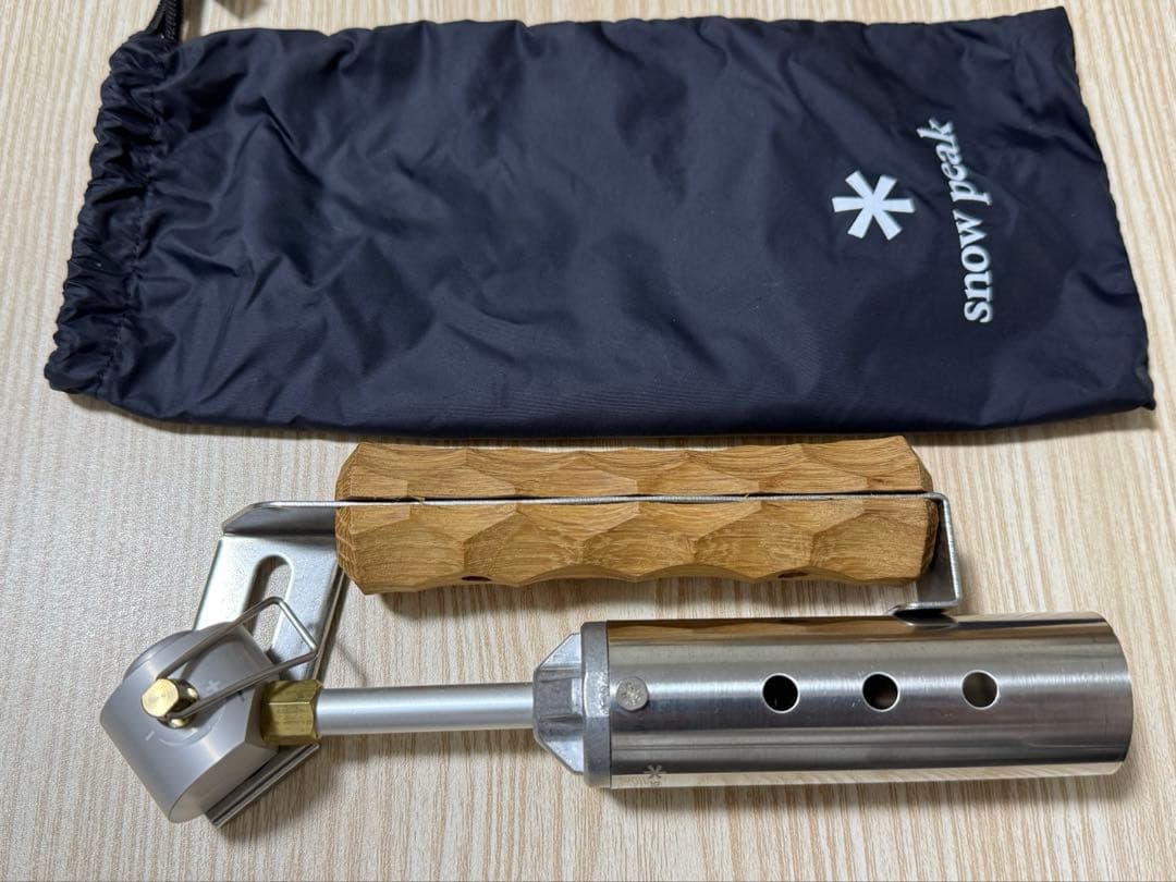 スノーピーク フォールディングトーチ asigrip_ft アシモクラフツ