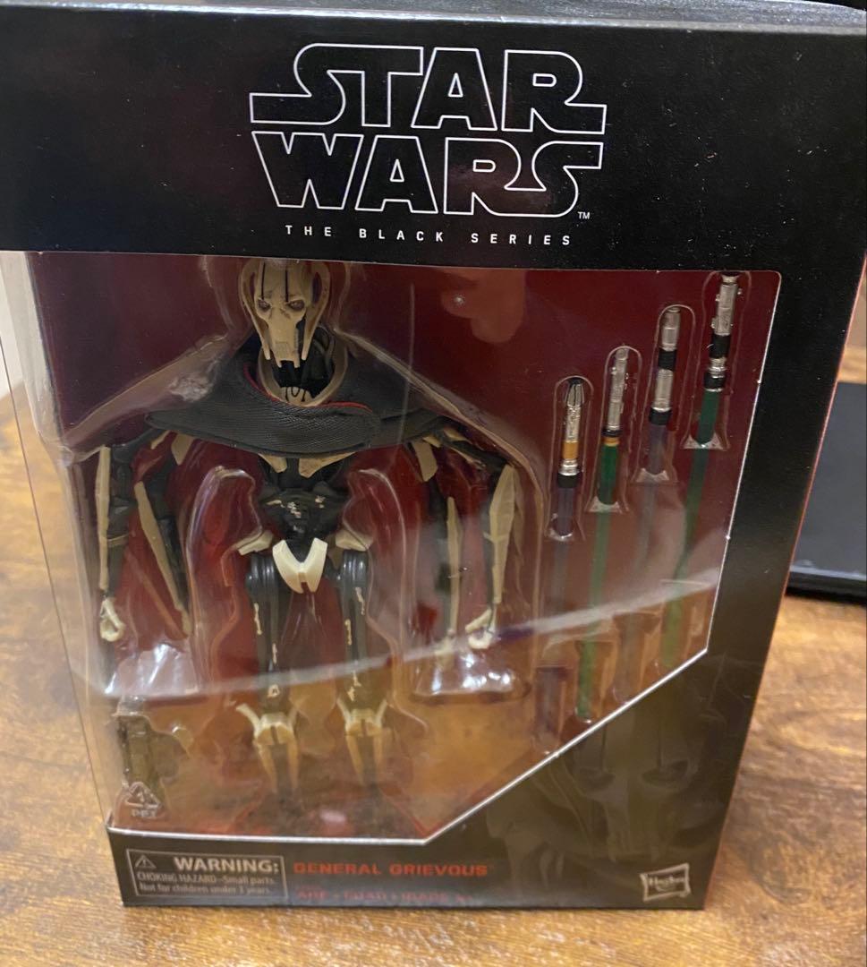 スターウォーズ　ブラックシリーズ　グリーヴァス将軍　フィギュア