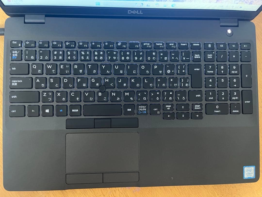 GPU搭載Dell Latitude 5501 i7-9 32GB 512GB